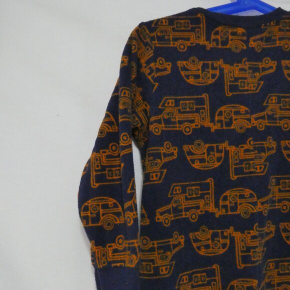 OLD NAVY | 3T | Navy Camper and Trailer All Over Print Onesie *Tear Back Of Leg - Picture 10 of 16